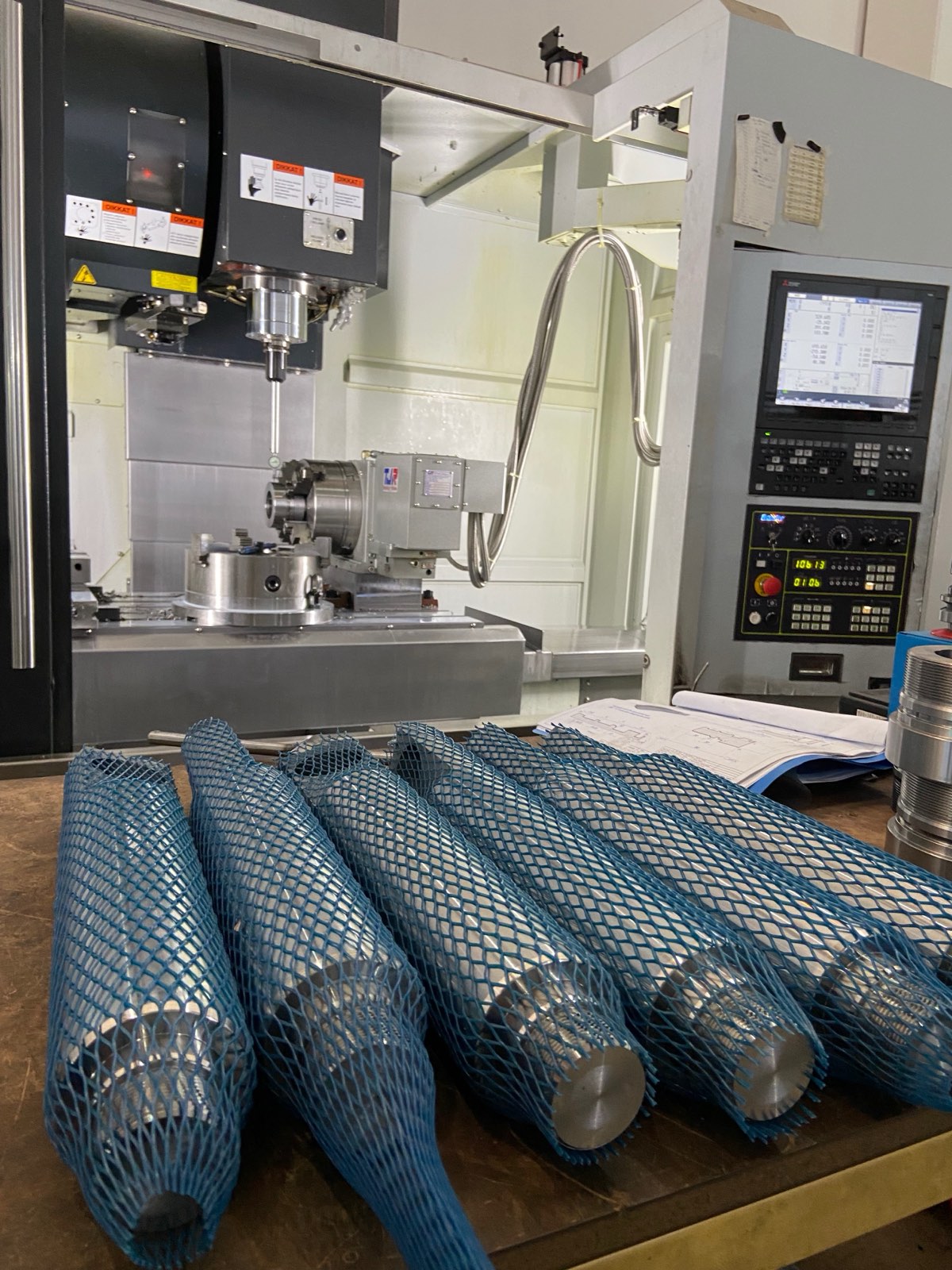 In-house machining