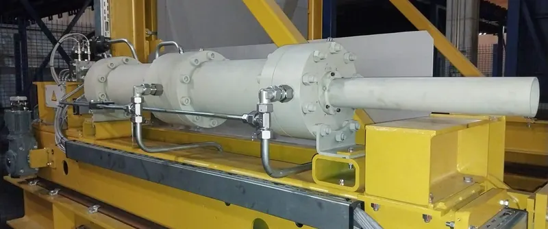 Cylinder on the Machine