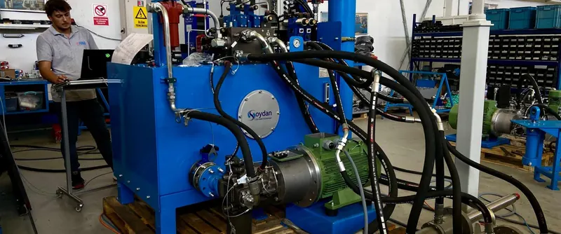 Cylinder Test-Rig Hydraulics