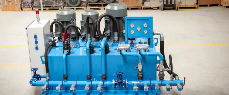 High-flow flushing HPU