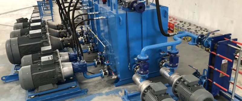 Furnace Hydraulic System