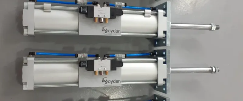 Valve-Integrated Pneumatic Cylinders