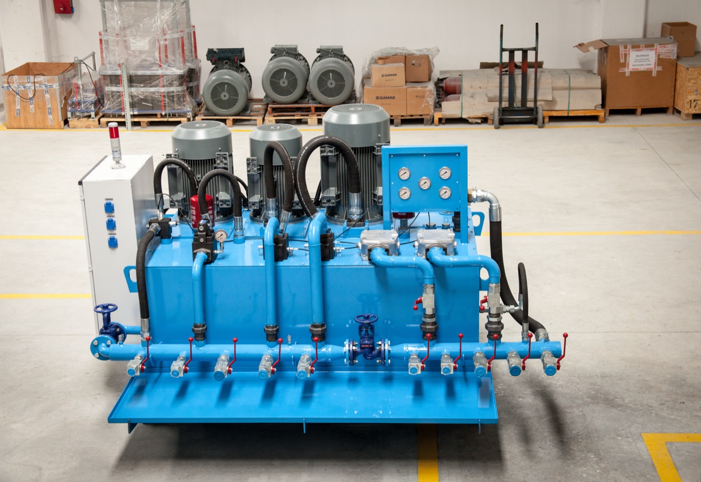 Flushing Hydraulic Power Unit
